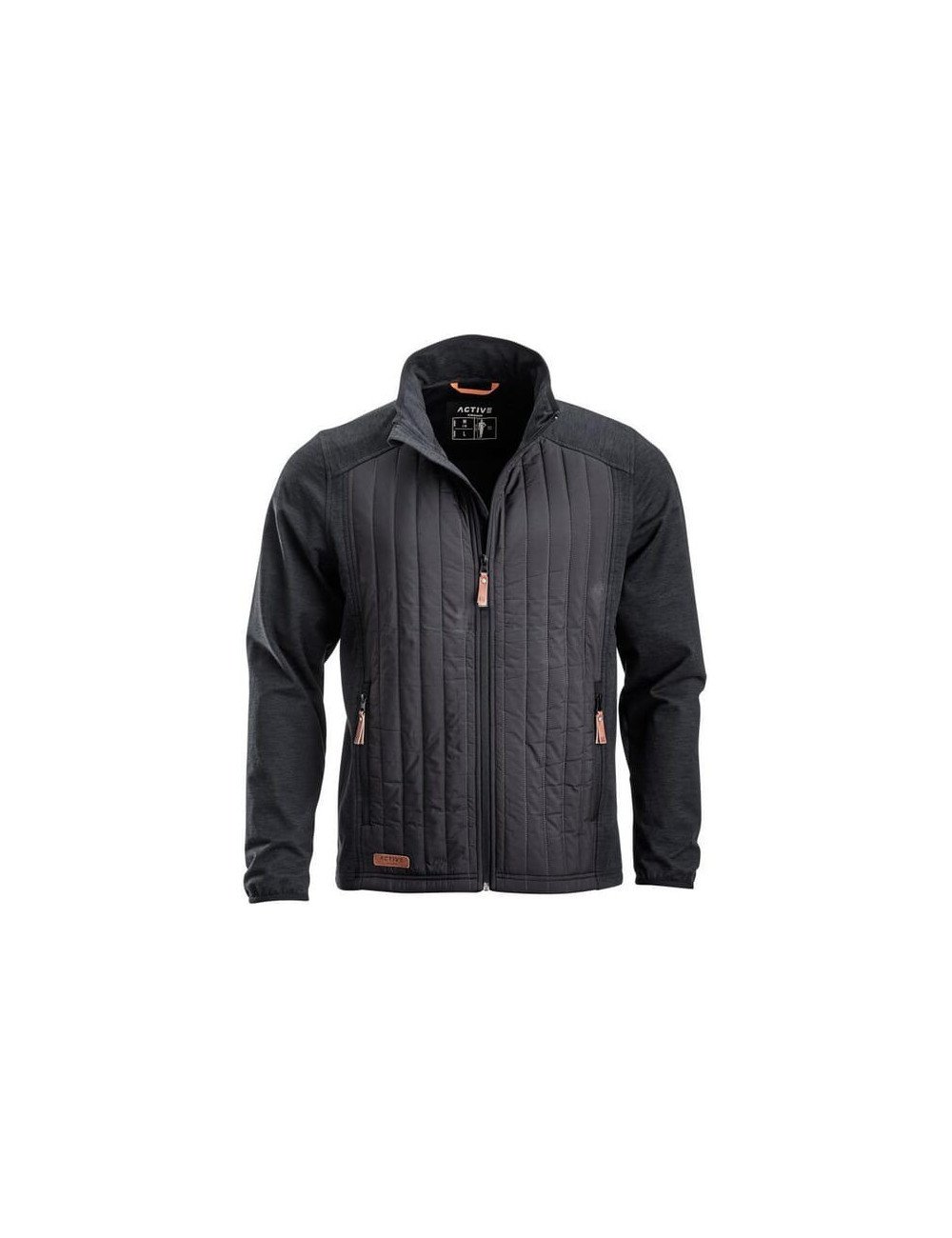 Geacă polar/hibrid Kramp Active cărbune - L