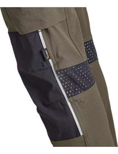 Pantaloni Kramp 4 Way Stretch măslinii – unisex, mărime L