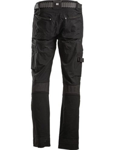 Pantaloni Kramp 4 Way Stretch negri – unisex, mărime XL