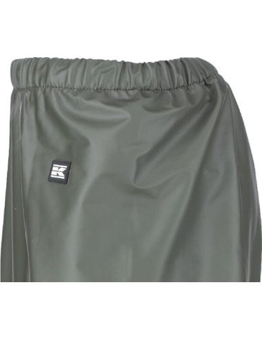 Pantaloni impermeabili Kramp Protect verzi – unisex, L