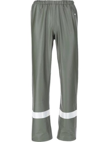 Pantaloni impermeabili Kramp Protect verzi – unisex, L
