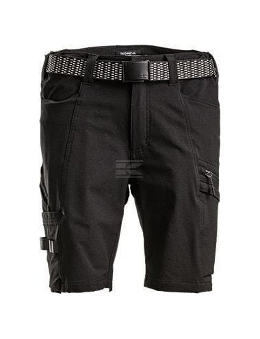 Pantaloni scurți unisex Kramp 4 Way Stretch negri - L