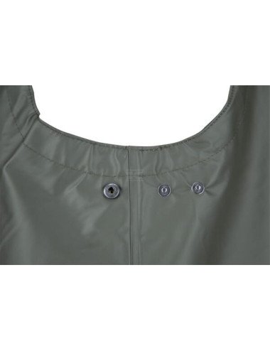 Salopetă impermeabilă unisex Kramp Protect verde - mărime XL