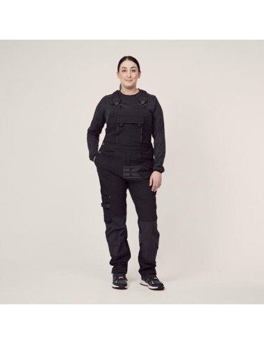 Salopetă unisex Kramp 4 Way Stretch negru -  Mărimea L