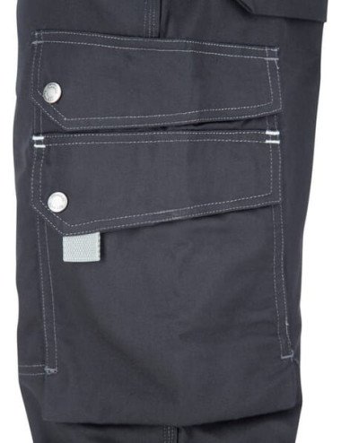 Salopetă unisex Kramp neagră - Mărimea XL