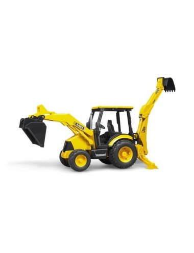 Buldoexcavator Bruder JCB Midi CX 1:16 – jucărie realistă pentru copii