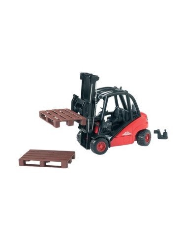 Motostivuitor Linde H35 Bruder 1:16 cu 2 paleți