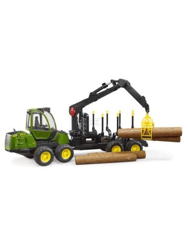 Tractor forestier John Deere 1210E Forwarder Bruder 1:16