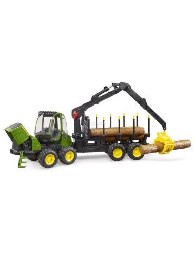 Tractor forestier John Deere 1210E Forwarder Bruder 1:16