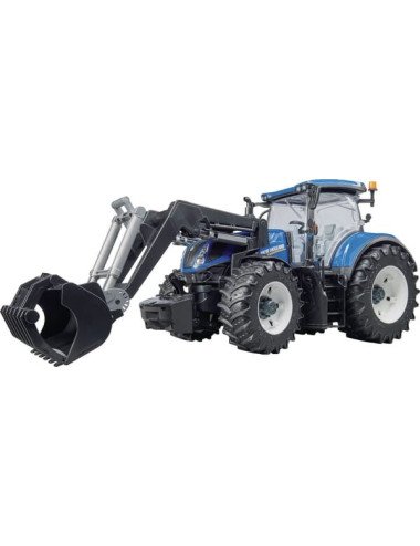Tractor New Holland T7.315 cu încărcător frontal Bruder 1:16