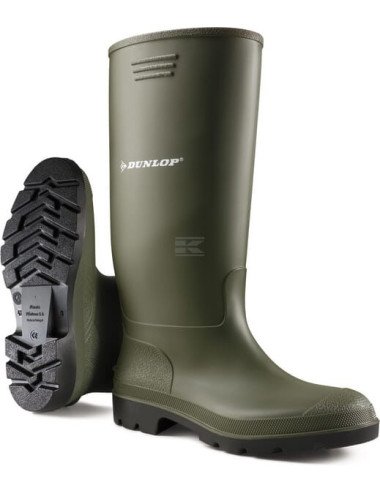 Cizme de cauciuc verzi Dunlop Pricemastor mărimea 44