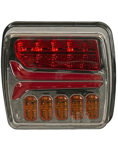 Lampă spate LED cu baterie și Wifi, stânga, prindere magnetică