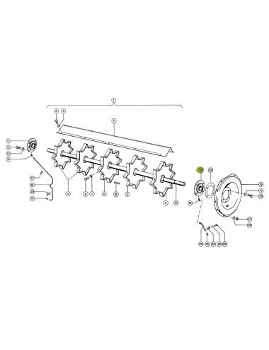 Rulment cu lagăr 629220.0 pentru Claas cu rulment SNR