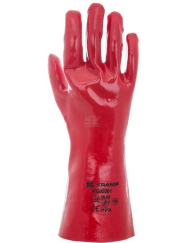 Mănuși de lucru Kramp Protect 5.001 10/XL PVC impermeabile