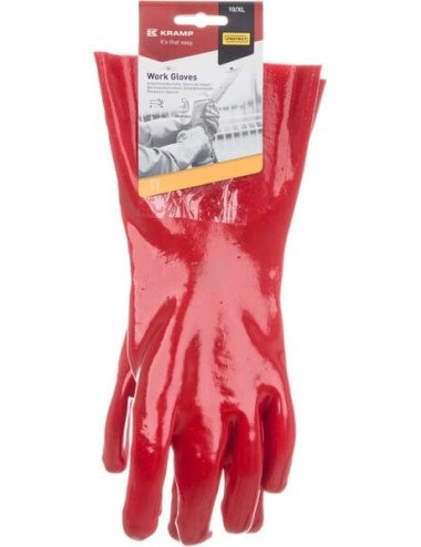 Mănuși de lucru Kramp Protect 5.001 10/XL PVC impermeabile