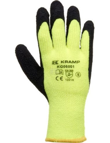 Mănuși de iarnă Kramp Protect 6.001 10/XL latex și acrilic