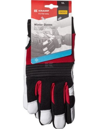 Mănuși de iarnă Kramp Protect 6.007 10/XL piele de capră și polar