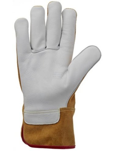 Mănuși de lucru Kramp Protect 8.001 10/XL piele naturală pentru sudură