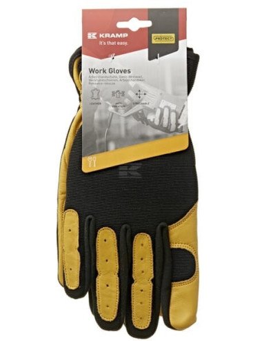 Mănuși de lucru Kramp Protect 4.001 11/XXL antivibrații piele naturală