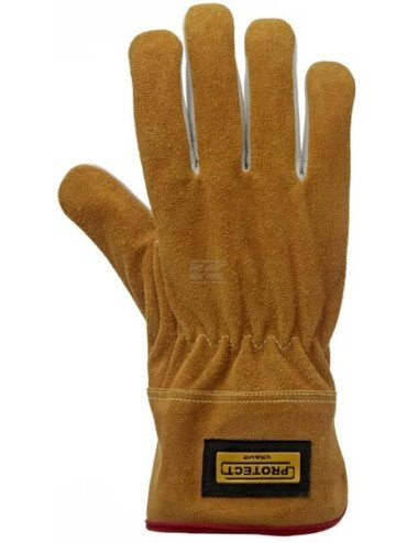 Mănuși de lucru Kramp Protect 8.001 11/XXL piele naturală pentru sudură