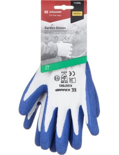 Mănuși de grădină Kramp Protect 7.003 7/S poliester și latex
