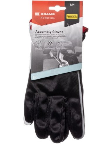 Mănuși de lucru Kramp Protect 1.015 8/M piele de capră