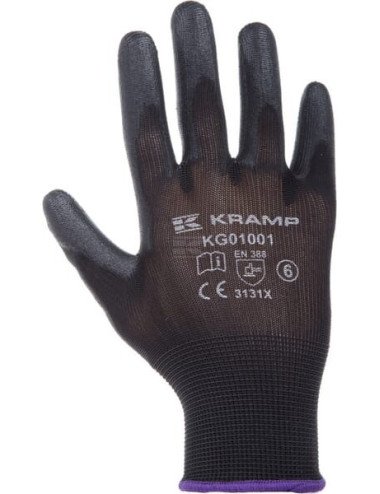 Mănuși de lucru Kramp Protect 1.001 9/L, pachet 3 perechi