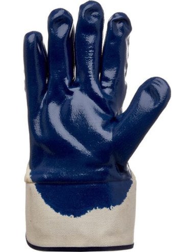 Mănuși de lucru Kramp Protect 3.002 9/L nitril albastru