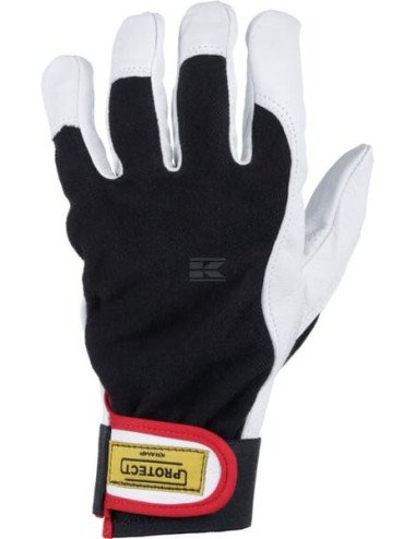 Mănuși de lucru Kramp Protect 3.006 9/L piele de capră