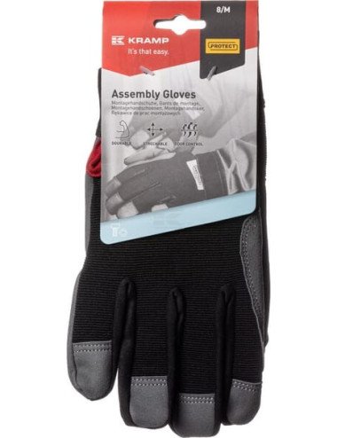Mănuși de lucru Kramp Protect 4.002 9/L microfibră și spandex