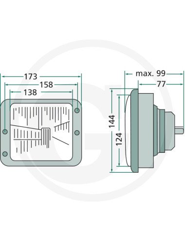 Far Hella pentru Case IH