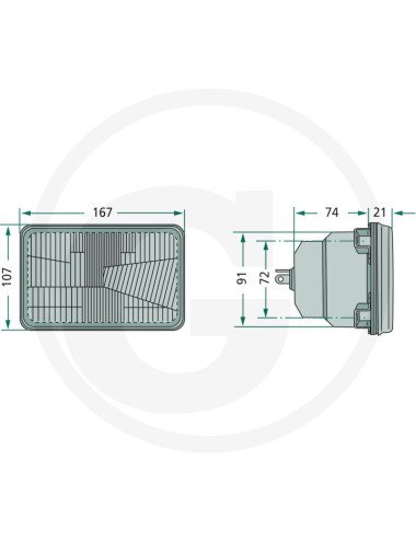 Far COBO 05400000, stânga sau dreapta
