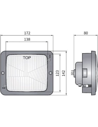 Far LA80156, stânga sau dreapta