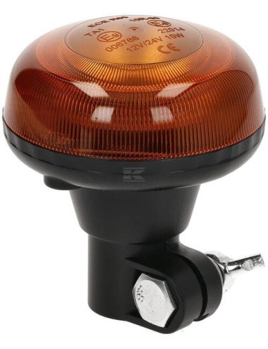 Girofar LED 12V/24V LA20093 cu prindere pe țeavă, flexibil