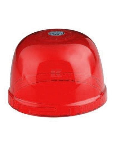 Sticlă girofar roșie LA2002R