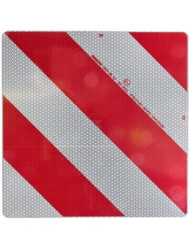 Panou reflectorizant Mazon roșu/alb WB51362