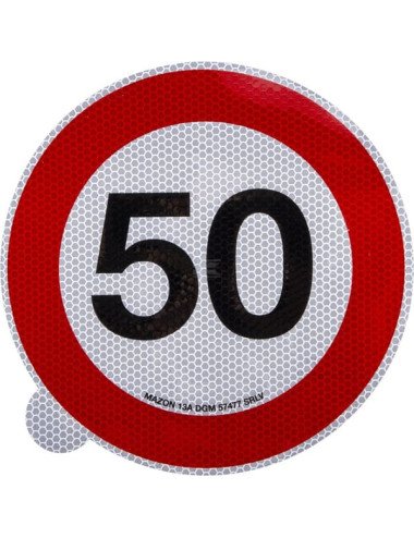 Indicator autocolant Mazon limită viteză 50km/h WB7950IT