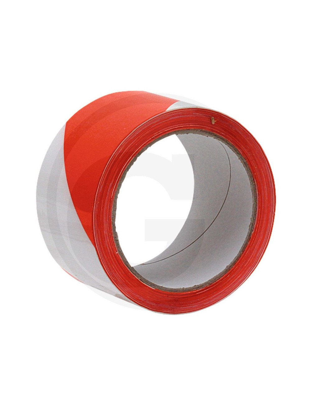 Bandă avertizare autocolantă alb/roșu