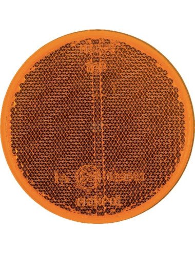 Reflector rotund galben 78mm GoPart