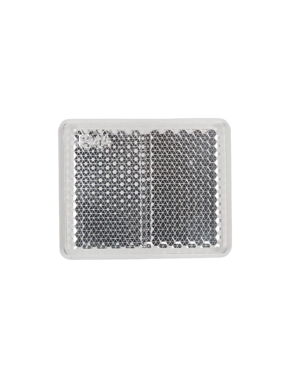 Reflector rectangular alb 39x48mm GoPart