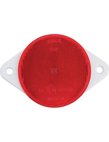 Reflector rotund roșu GoPart