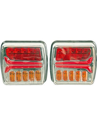 Set lămpi LED GoPart spate cu prindere pe șurub și cablu de 12,5m