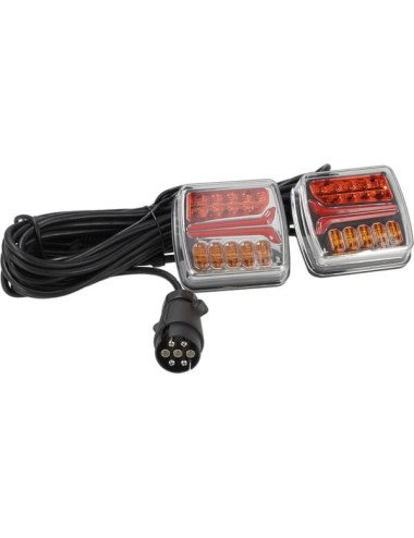 Set lămpi LED GoPart spate cu prindere pe șurub și cablu de 12,5m