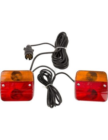 Set lămpi GoPart spate cu prindere pe șuruburi și cablu de 7,5m