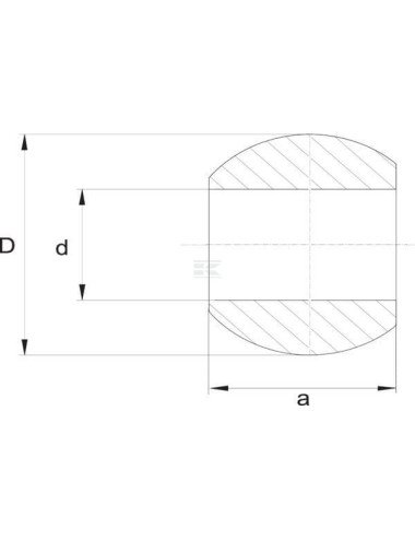 Bila tirant lateral CAT. 3/2 37x56mm