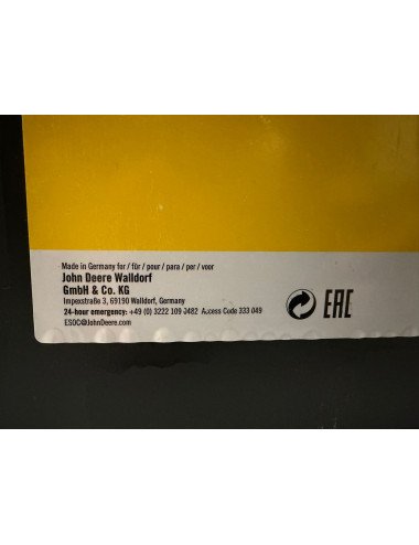 Ulei John Deere Hy-Gard 20L - fabricat în Germania